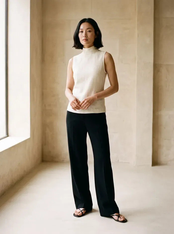 Inspiração de look estilo minimalista